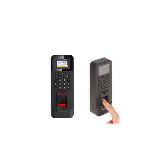 Terminal de contrôle d'accès - Hikvision - Autonome - WIFI/RJ45 - 3000 utilisateurs - Écran LCD 2,4"