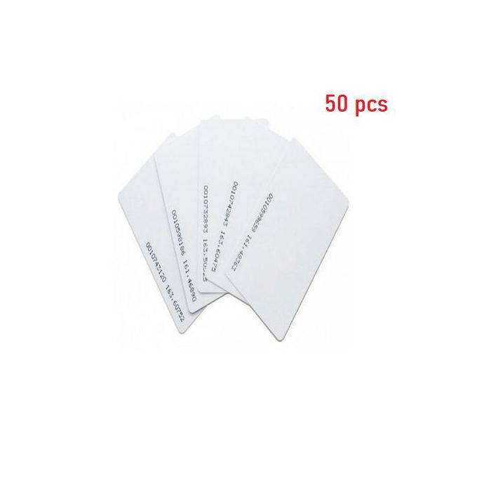 Carte de pointage RFID - EM4102 - 125KHz - 50 unités - Accès sans contact - Compatible RoHS