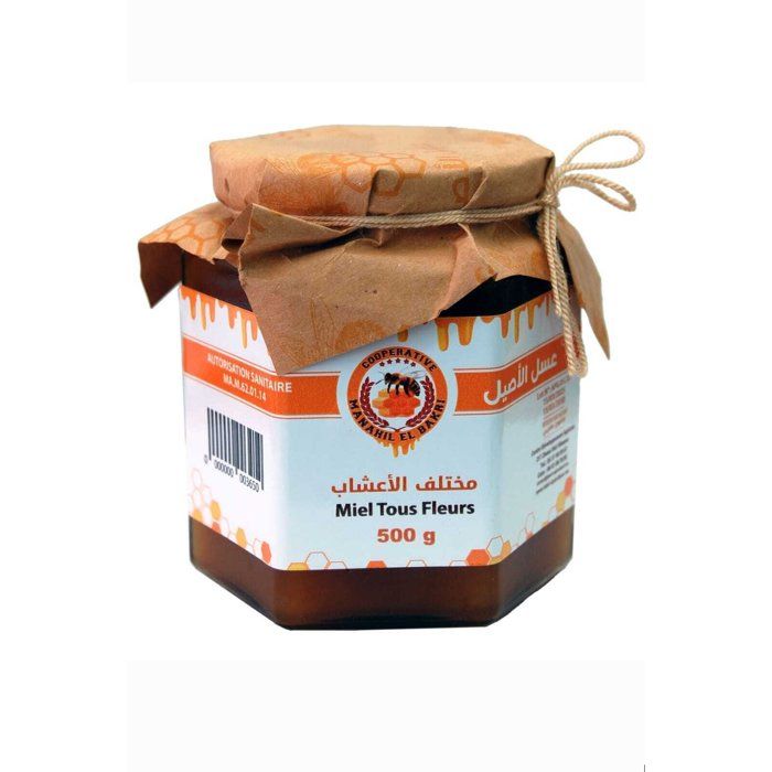 miel tous fleurs 500g