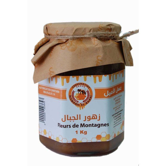 miel fleurs de montagnes 1 kg