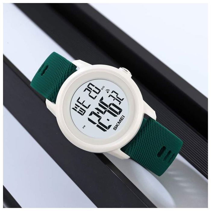 montre numérique unisex (VERT)