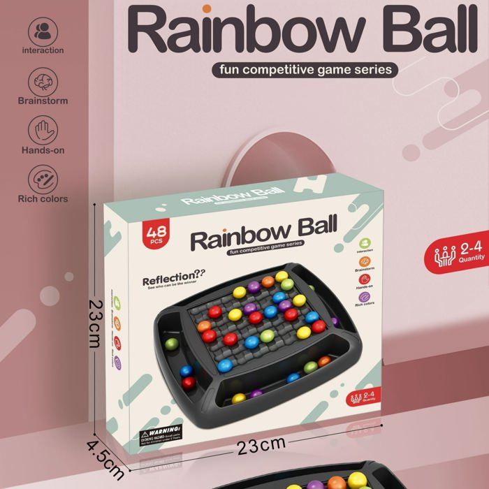 RAINBOW BALL 48PCS