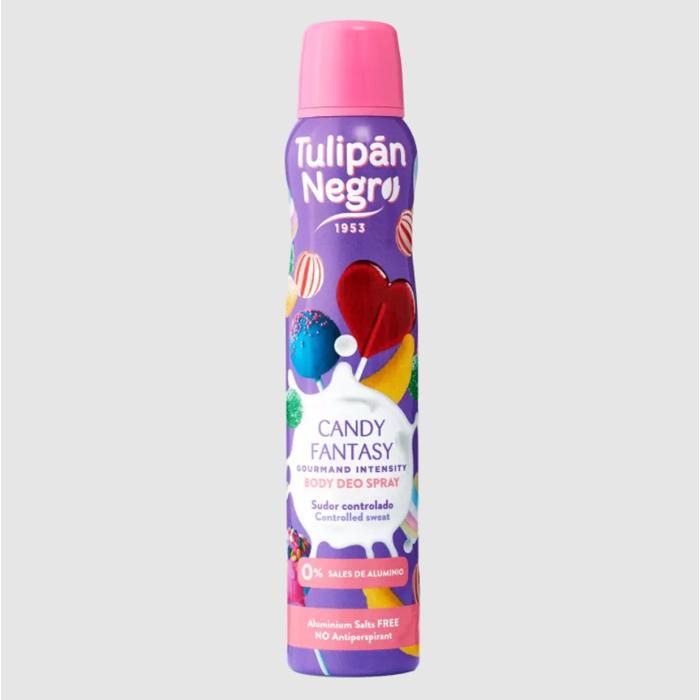 Déodorant Spray - Candy Fantasy - 200 ml - Sans sels d'aluminium - Mixte - Parfum intense