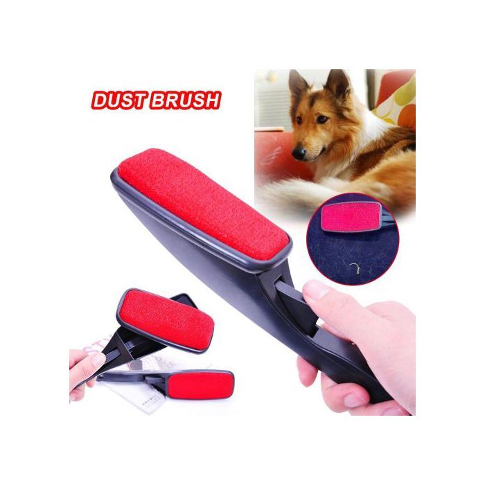 Brosse Anti-Peluches et Poils d’Animaux, avec tête pivotante, Réutilisable, Pour Vêtements et Meubles