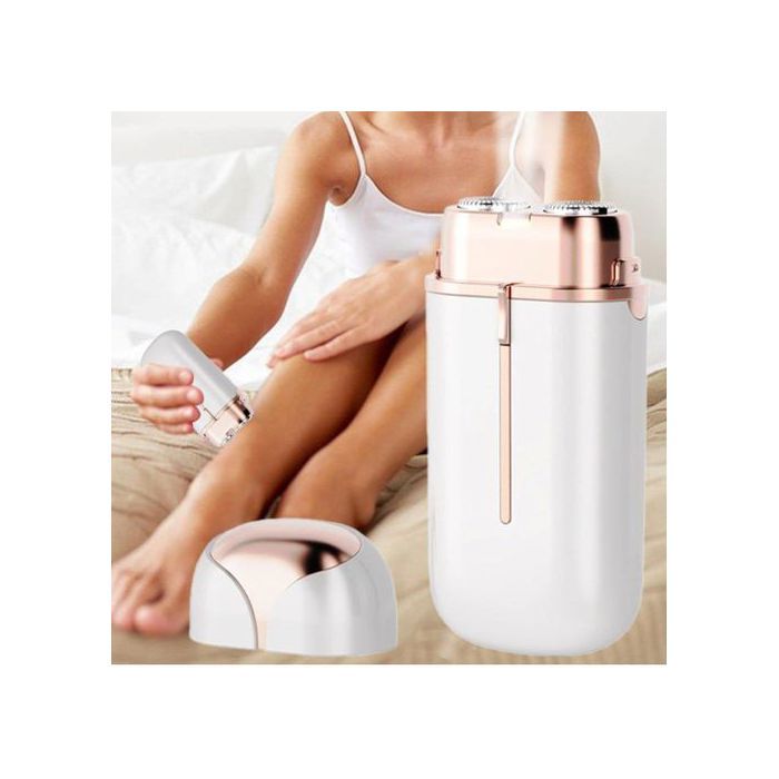 Rasoir électrique sans fil pour femmes, Rasage doux et indolore pour le visage et corps