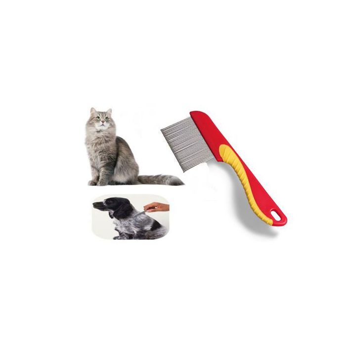 Peigne anti-poux pour chats et chiens,Brosse anti-poux pour éliminer les poux