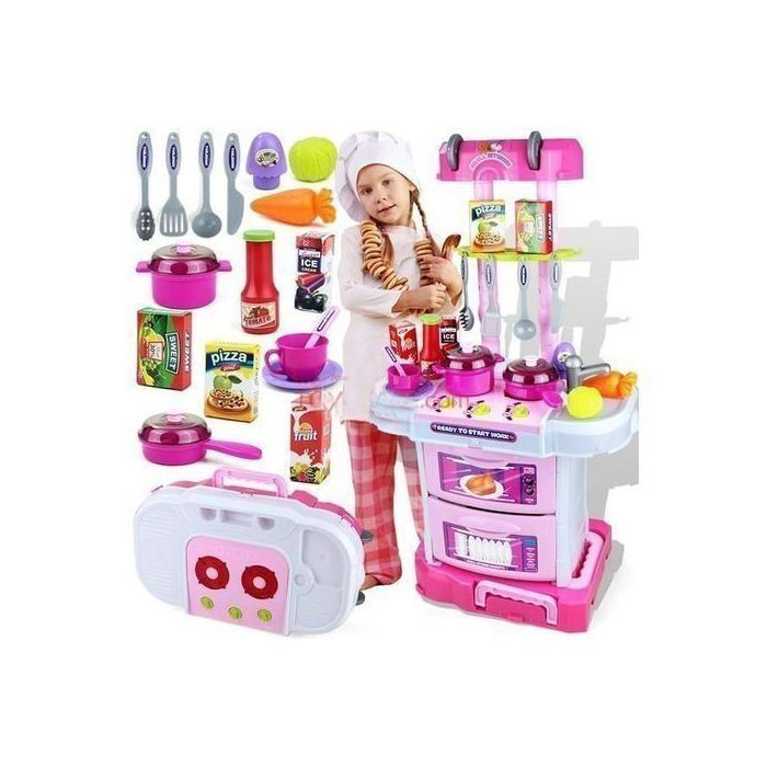 Kit 43 pièces cuisine pour petits chefs, Jouer a volonté