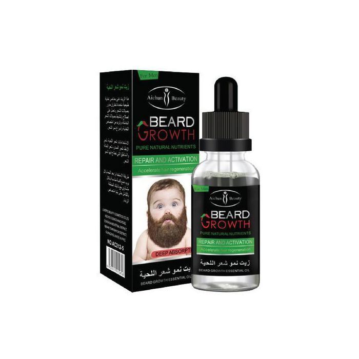 Aichun Beauty Sérum Beard Oil - barbe et moustache