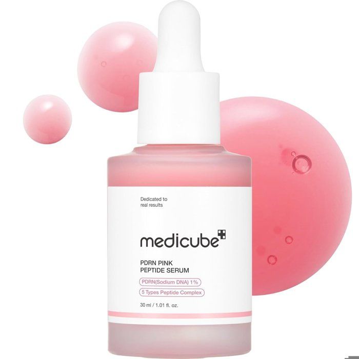 Sérum - MEDICUBE - PDRN Pink Peptide Serum - 30ml - Éclat rose - Hydratation longue durée - Peaux ternes