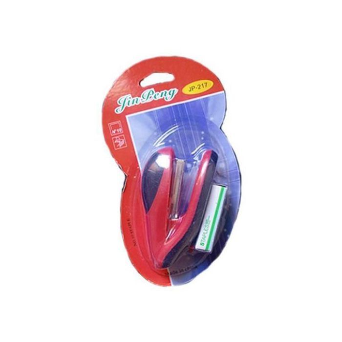 Agrafeuse manuelle portable durable en plastique-mini agrafeuse+1 paquet agrafes