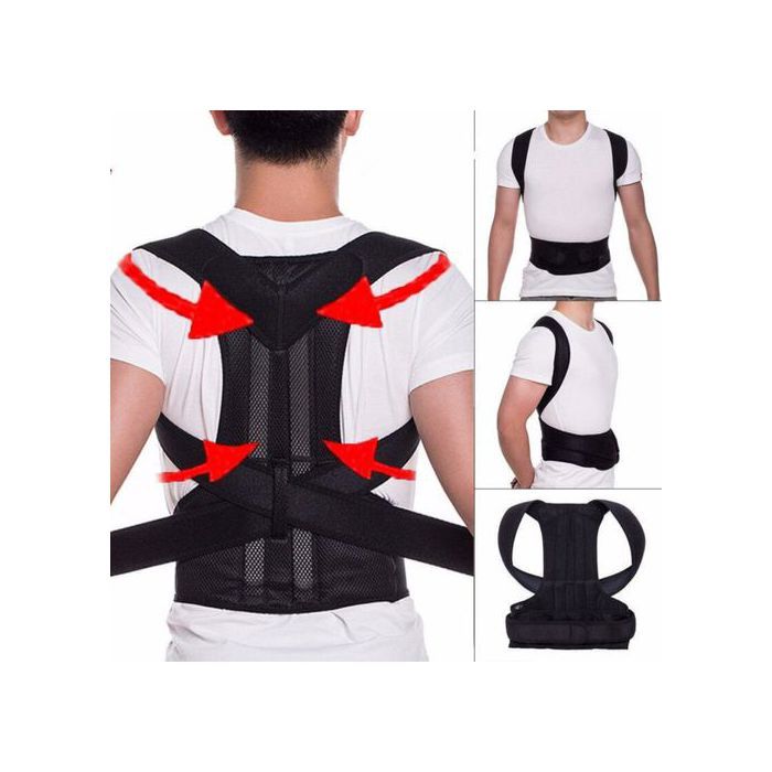 Ceinture correctrice de posture du dos, anti-cyphose et soulagement des maux