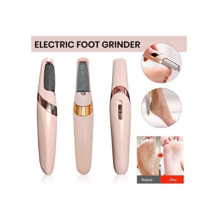 Épurateur de Pieds Électrique, Dissolvant de Callosités Rechargeable pour Soins des Pieds