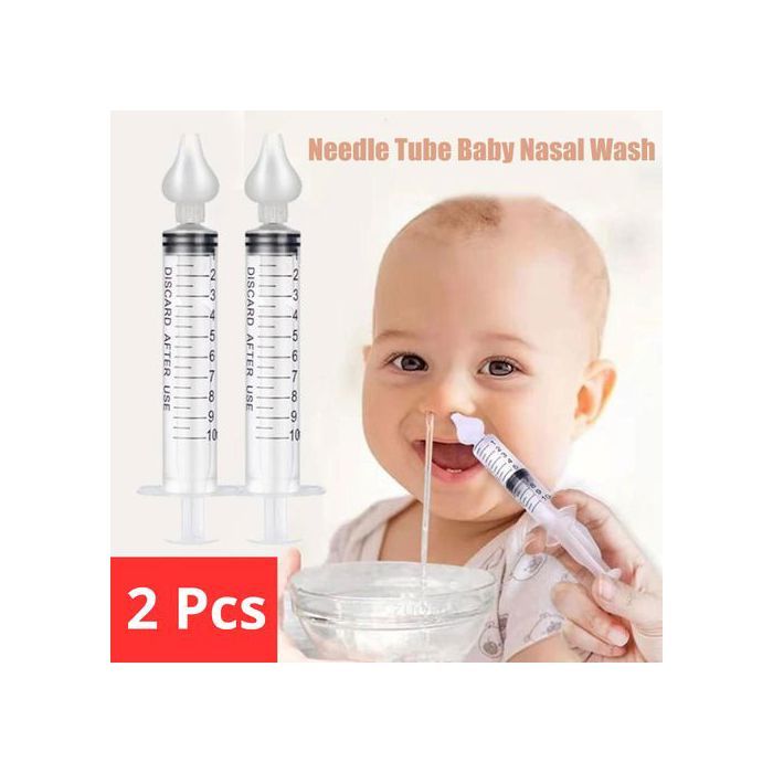 Tube d'Aiguille de 10 ml pour Aspirateur nez, Soins de Bébé, Nettoyeur de Nez