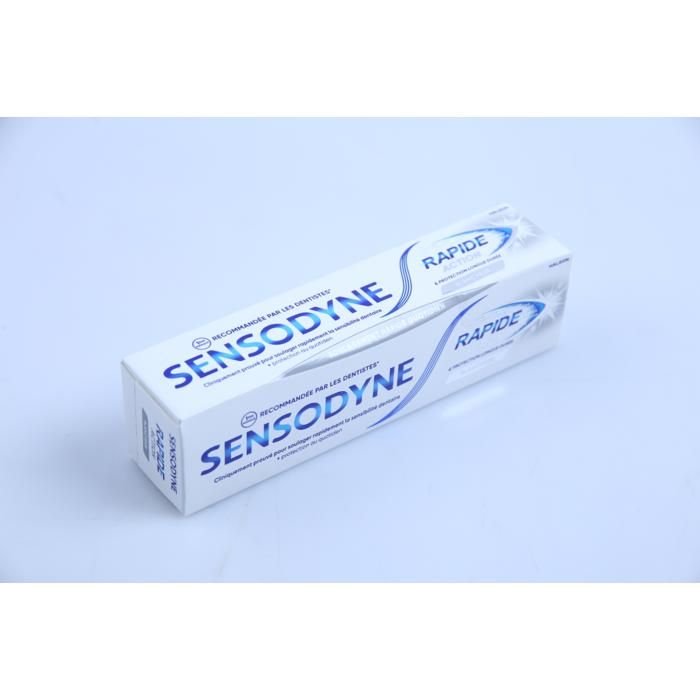 Dentifrice - SENSODYNE - Rapide Blancheur - 75 ml - Protection Sensibilité - Blanchiment Efficace