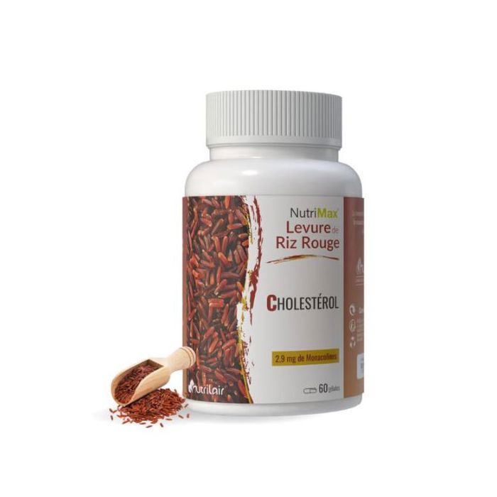 Levure Riz Rouge 60 Gelules 2.9mg de monacolines
