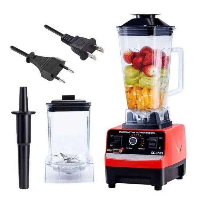 Mixeur - Non spécifié - Puissance 4500W - 2 Bols - Vitesse réglable - Acier inoxydable