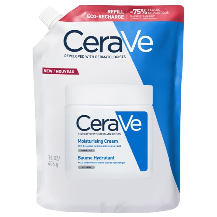 CeraVe Baume Hydratant Sans Parfum Éco-Recharge 454 g