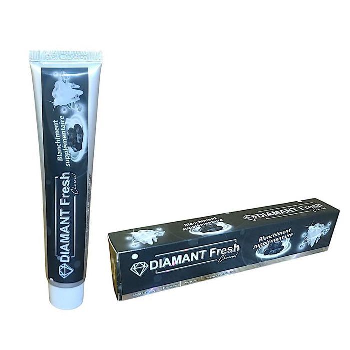 Dentifrice blanchissant - DIAMANT - Fresh - 100g - Pour adultes - Menthe fraîche