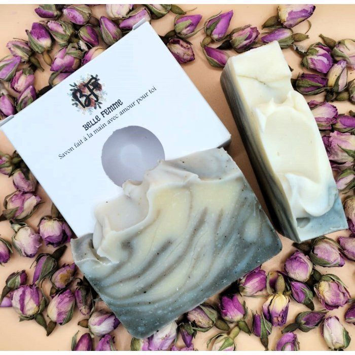 Savon au Nila, Éclaircit et Unifie le teint. Pour une peau lumineuse sans tâches brune, végétalien non parfumé