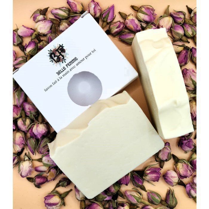 Savon - Naturel - Argile blanche - Détoxifiant - Végétalien - 125g