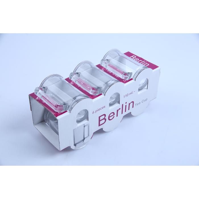 6 Verres à Thé Berlin 110ml TC157P