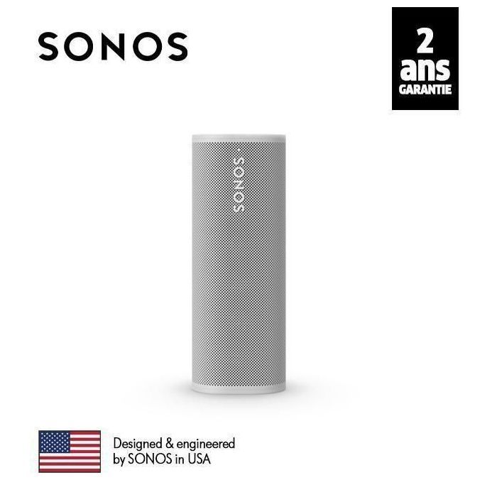 Enceinte Nomade - SONOS - Roam Sl - Batterie rechargeable - Sans fil - Bluetooth