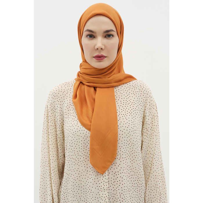 Écharpe - Tabac - Chic - 42% Viscose - 41% Bambou - Printemps/Été