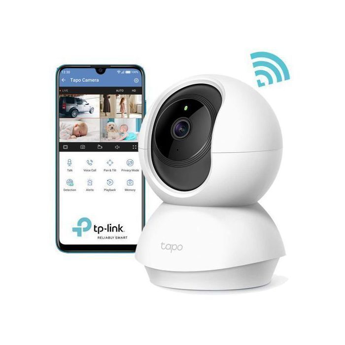Caméra de surveillance WIFI- TP-Link - Tapo C200C - Vision nocturne - Audio bidirectionnel