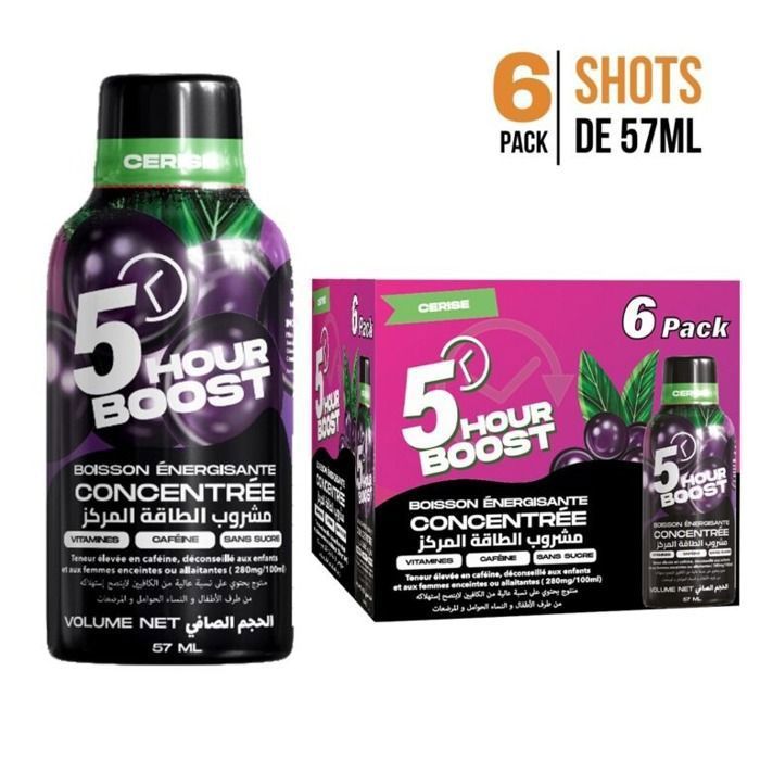 5 HOUR BOOST - ENERGY SHOT CERISE 6x60 ML