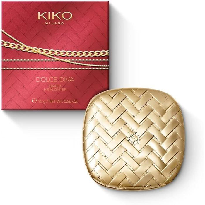 Iluminator, Kiko Milano, Dolce Diva Baked Highlighter, 02 Elegant Rose, 10 g