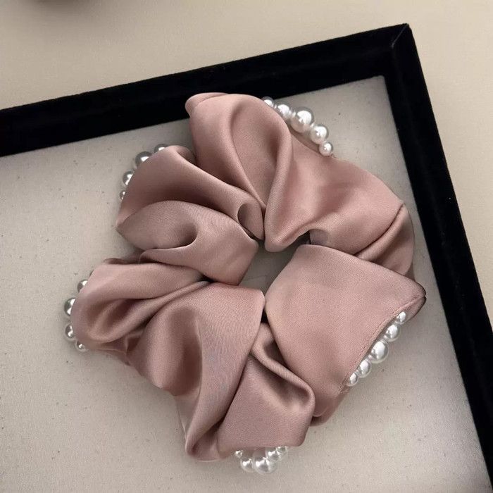 Chouchou Élastique à Cheveux - OHMY BEAUTY KOREA - HT008-3 - Satin - Confortable - Style Coréen