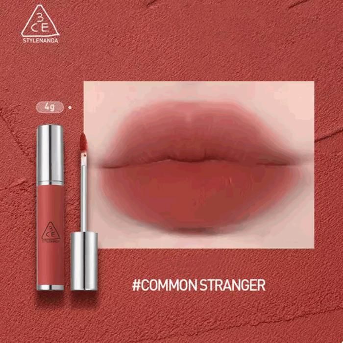 Gloss à Lèvres - 3CE Korea - Lip Mud #2 COMMON STRANGER - 4g - Fini doux et mat - Couleur rose