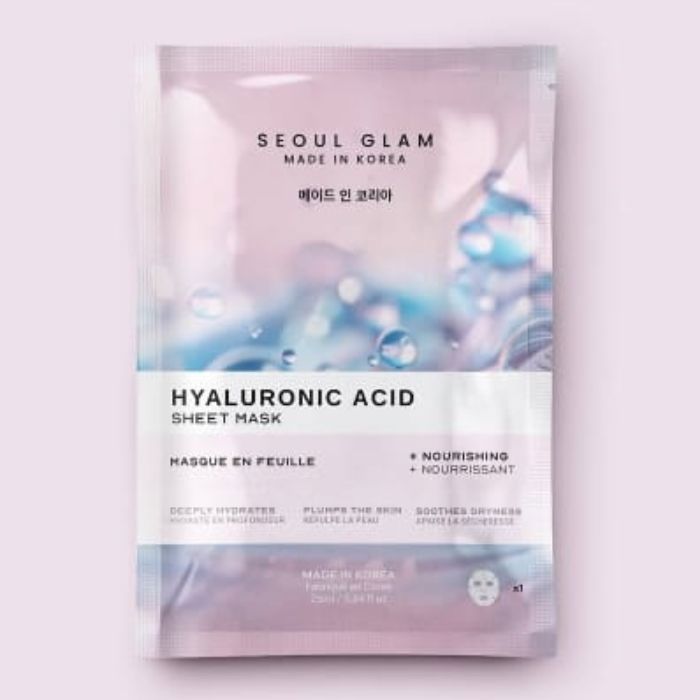 Masque en Feuille Acide Hyaluronique Seoul Glam 25ml