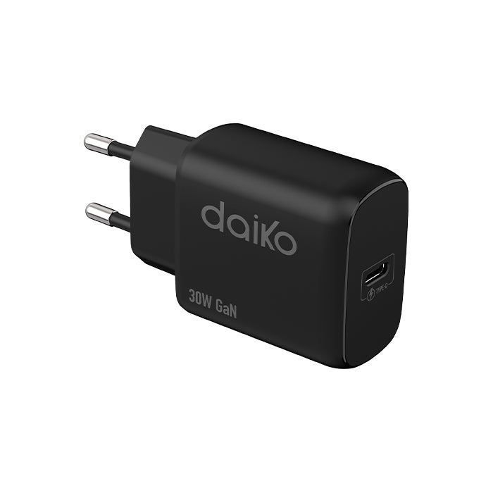 Chargeur USB-C - DAIKO - FCB-30WUSBC - 30W - Technologie GaN - Sécurité avancée