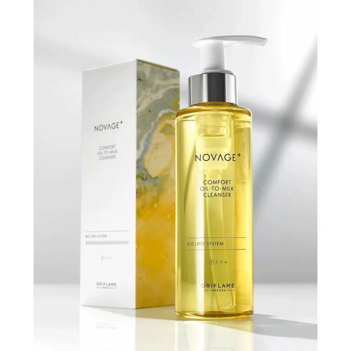 Nettoyant - Comfort - Novage+ - 150 ml - Non gras - Pour tous types de peau