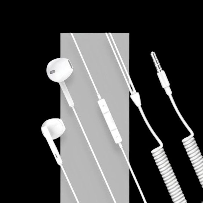 Écouteurs intra-auriculaires extensibles 110 cm, basses puissantes, pour téléphones,