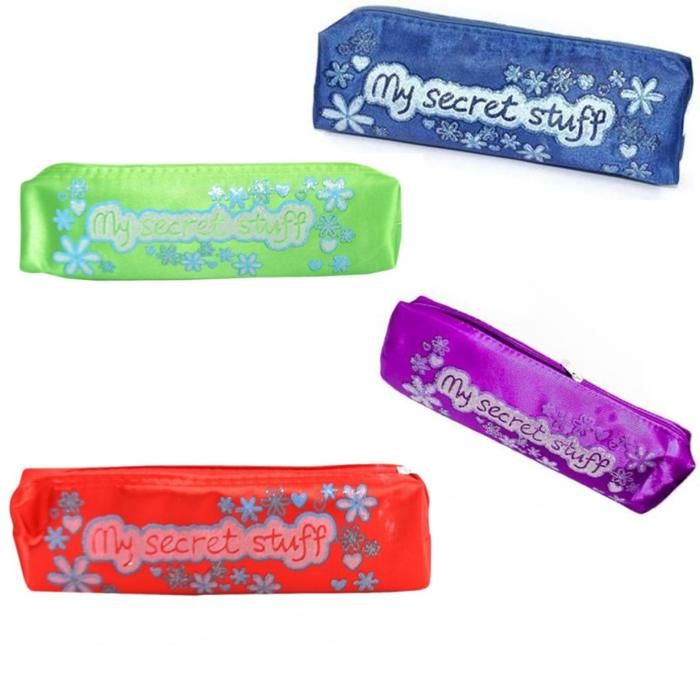 Étui de rangement pour stylos, pour enfants, garçons et filles.