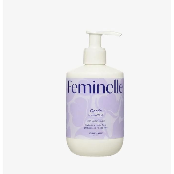 Nettoyant Intime - Feminelle - 300 ml - Hypoallergénique - Extrait de Coton - PH Équilibré