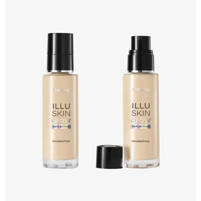 Fond de teint - THE ONE - illuskin Glow Reflective - 30 ml - Vanilla Neutral - Éclat lumineux