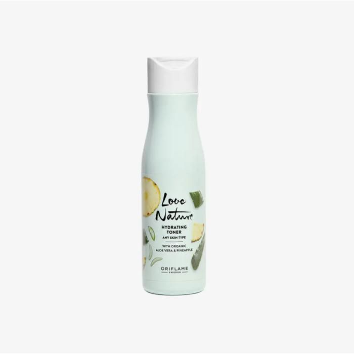 Lotion Tonifiante - Love Nature - Aloe Vera & Ananas - 150 ml - Hydratante - Sans Parabène