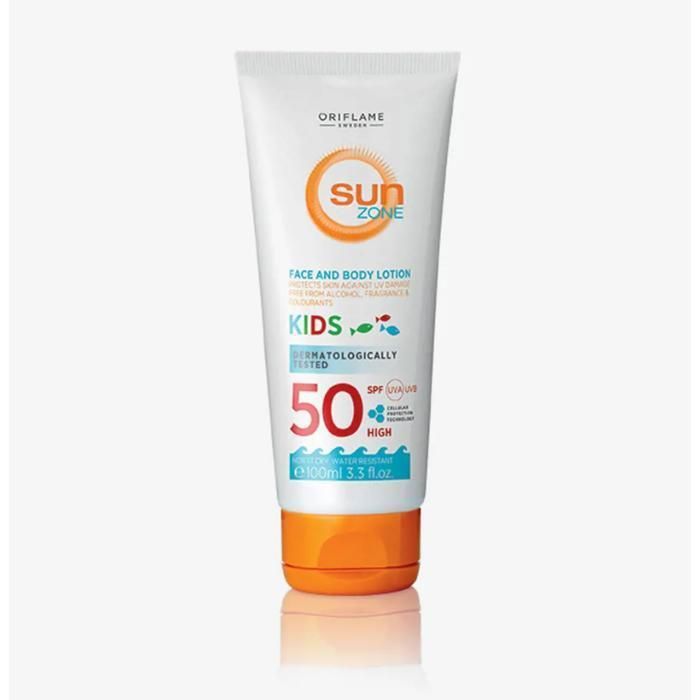 Lotion Solaire - Sun Zone - Enfants - IP 50 - 100 ml - Hypoallergénique