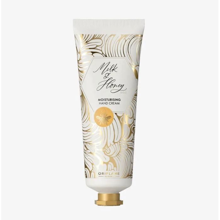 Crème hydratante pour les mains - Milk & Honey - 75 ml - Sans parabène - Tous types de peau - Texture crème
