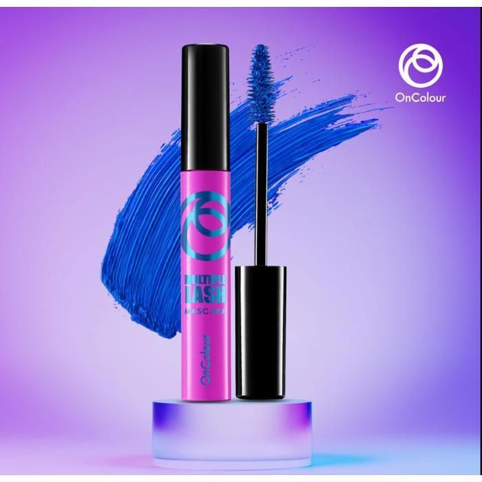 Mascara - OnColour - Multiple Lash - Bleu - Application facile - Non waterproof
