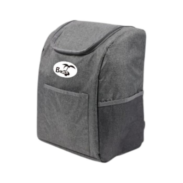 Sac isotherme cartable - GENERIC - GN240507-41 - Gris - Tissu + isolation - 30x15x35 cm