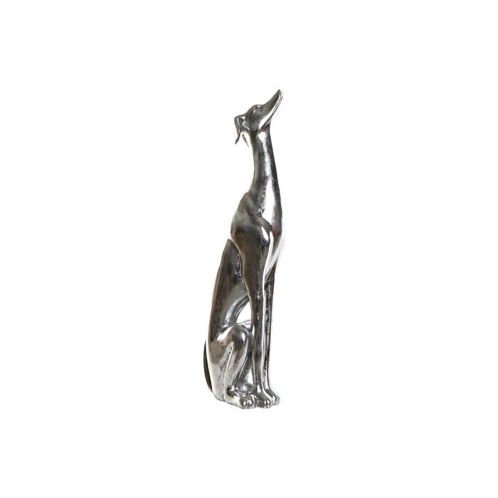 Figure de décoration - Greyhound - Argenté - Résine - 68 cm - Design contemporain