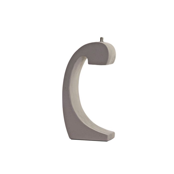 Lampes de table - Ciment - Gris - 16x8x31 cm - Design contemporain - Garantie 1 an