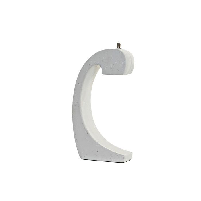 Lampes de Table - Ciment - Blanc - 31 cm - Design Contemporain - Fabrication Européenne
