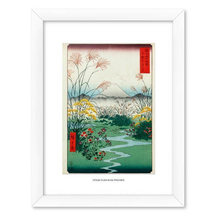 Cadre - OTSUKI - PLAIN IN KAI PROVINCE - 30x40cm - Contemporain - Design - Rectangulaire