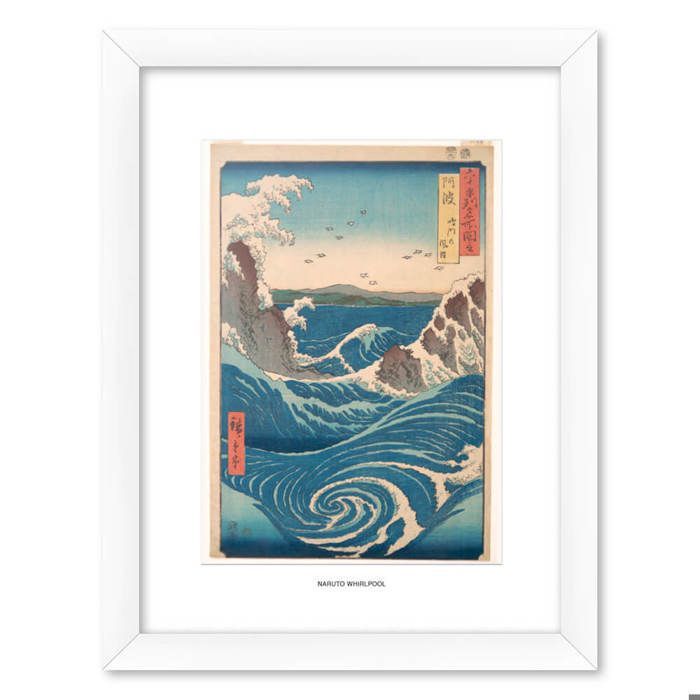 Cadre - NARUTO - WHIRLPOOL - 30x40cm - Contemporain - Design - Papier brillant
