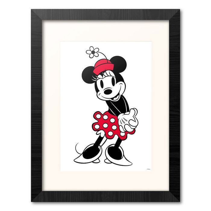 Cadre - DISNEY - MINNIE CLASSIC - 30x40 cm - Papier - Finition brillante